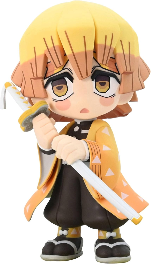 AGATSUMA ZENITSU NORMAL COLOR VER FIG 7 CM KIMETSU NO YAIBA TOONIZE